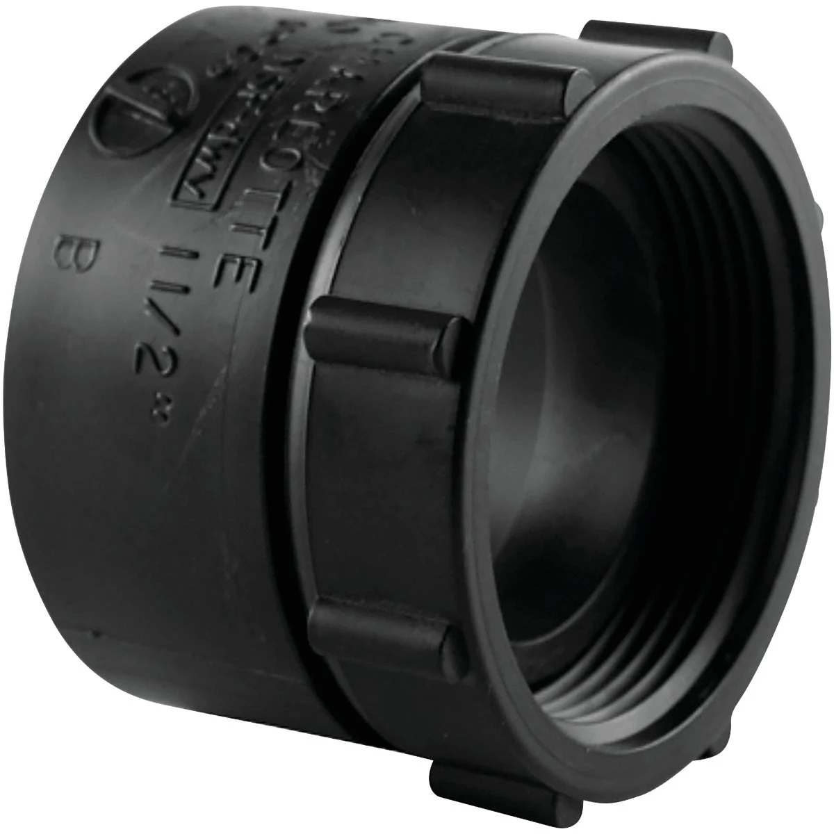 1-1/2 In. Spigot X Female Npsm Abs Tray Plug Adapter