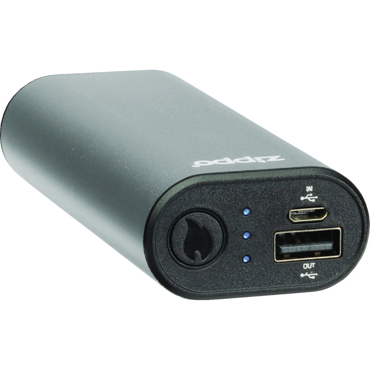 Heatbank 6 Rechargeable Hand Warmer, Silver - 4400 Mah Battery, 3 Heat Settings