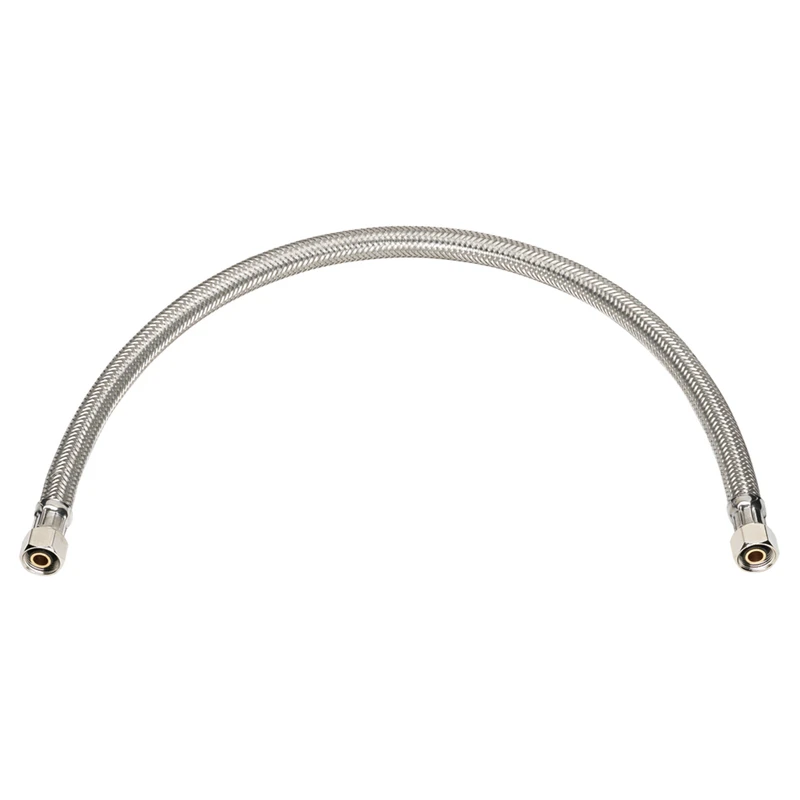 Homewerks 3/8 In. Compression X 3/8 In. Compression 16 In. Braided Stainless Steel Faucet Supply Line