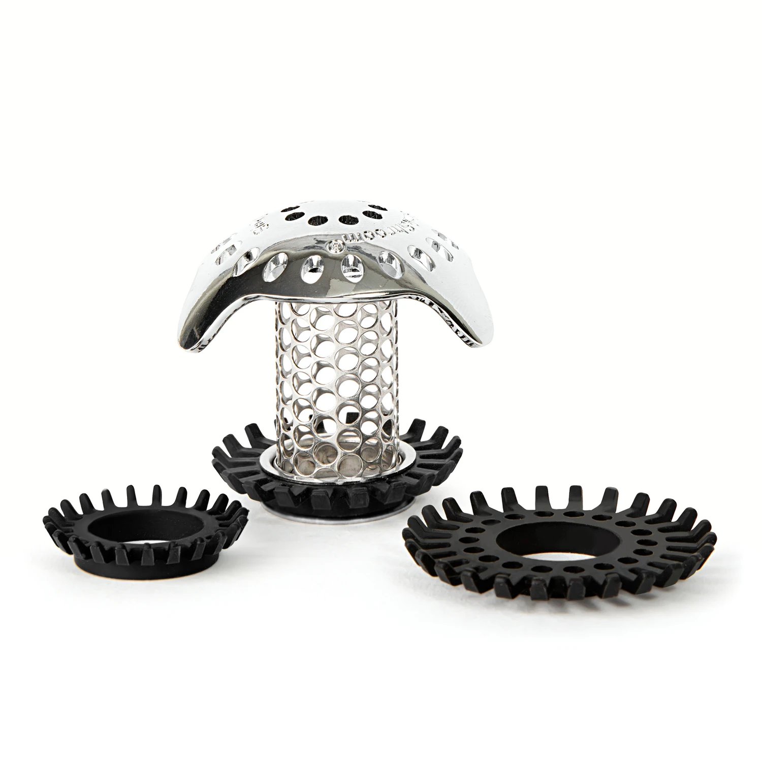 Ultra Edition Chrome Stainless Steel Drain Protector With Adapters