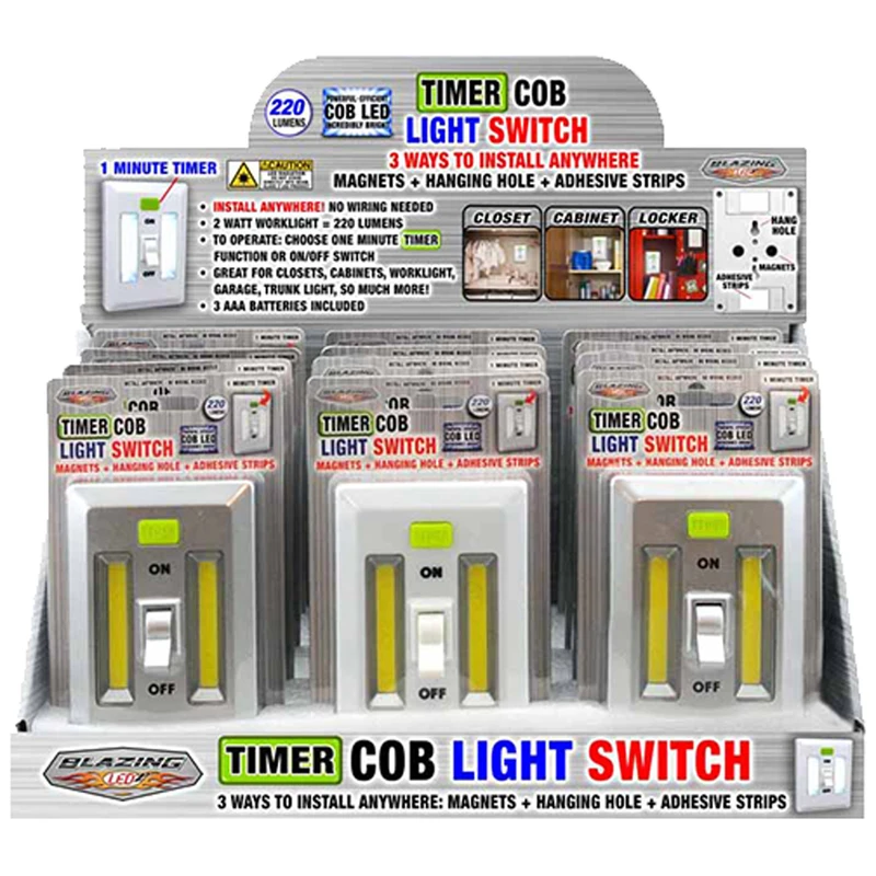 COB TIMER LIGHT SWITCH