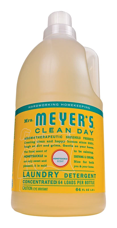 Mrs. Meyer's Clean Day Honeysuckle Scent Laundry Detergent Liquid 64 oz 1 pk