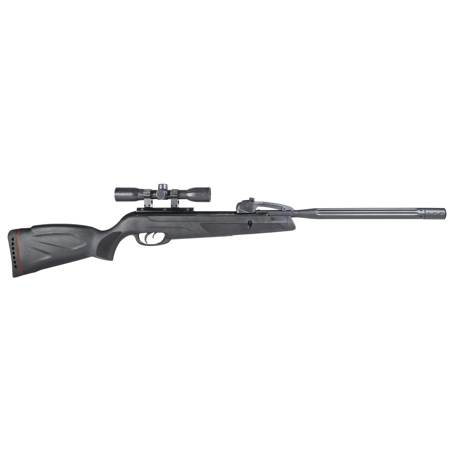 Gamo Swarm Whisper Pellet Air Rifle, .177 Caliber, 10 Round Clip, 4x32 Scope