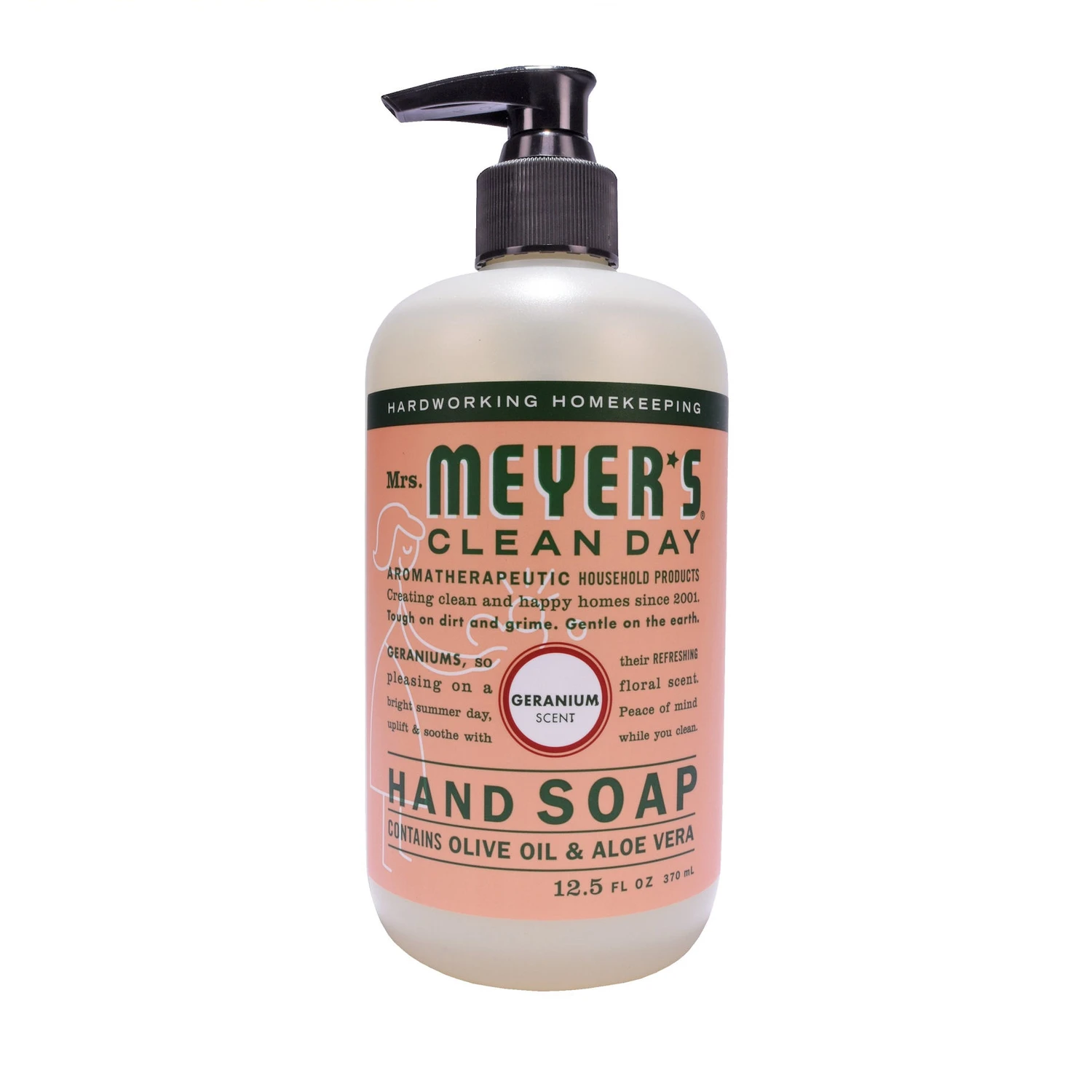 Clean Day 12.5 Oz. Organic Geranium Liquid Hand Soap