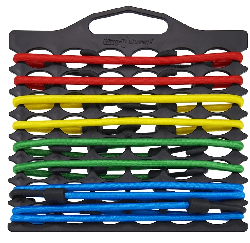 Bungee Buddy Bungee Cord Organizer + 8 Bungee Cords