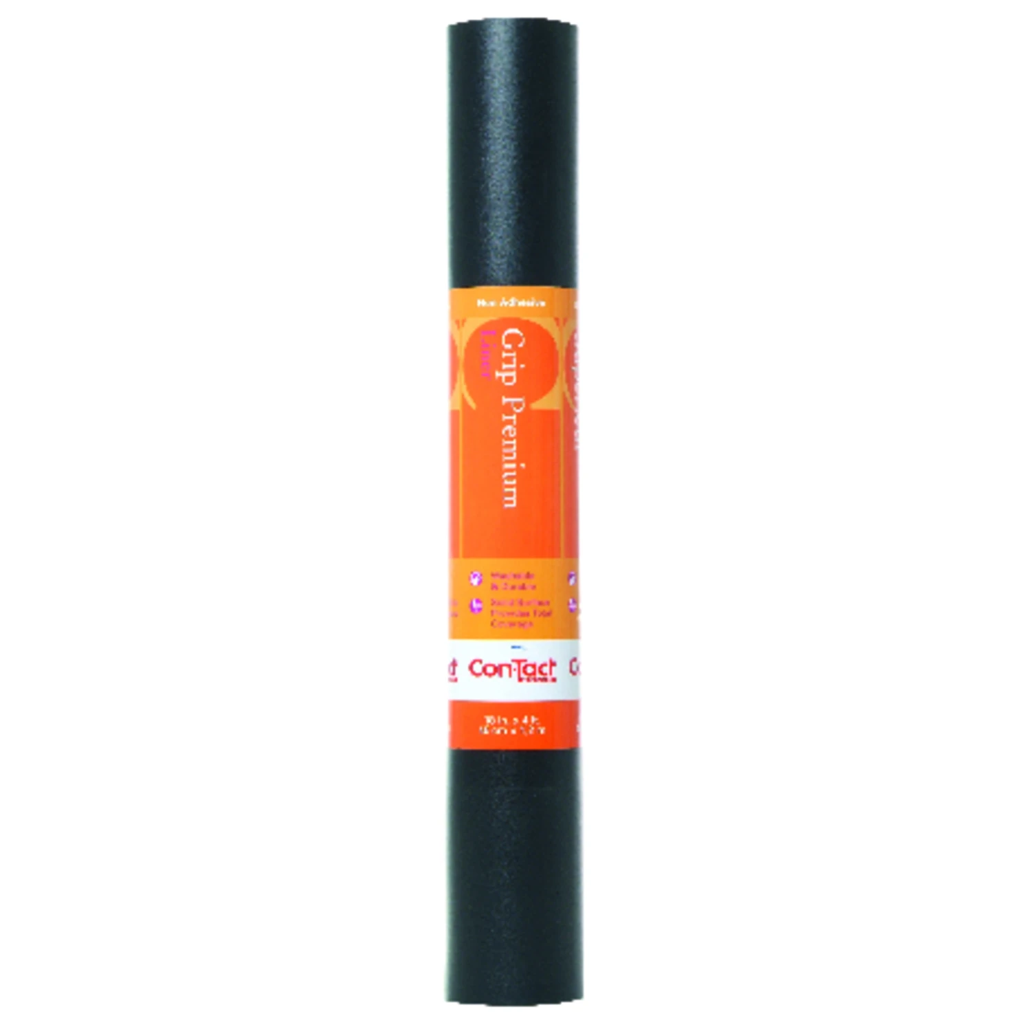 18 In. X 4 Ft. Black Grip Premium Non-adhesive Shelf Liner
