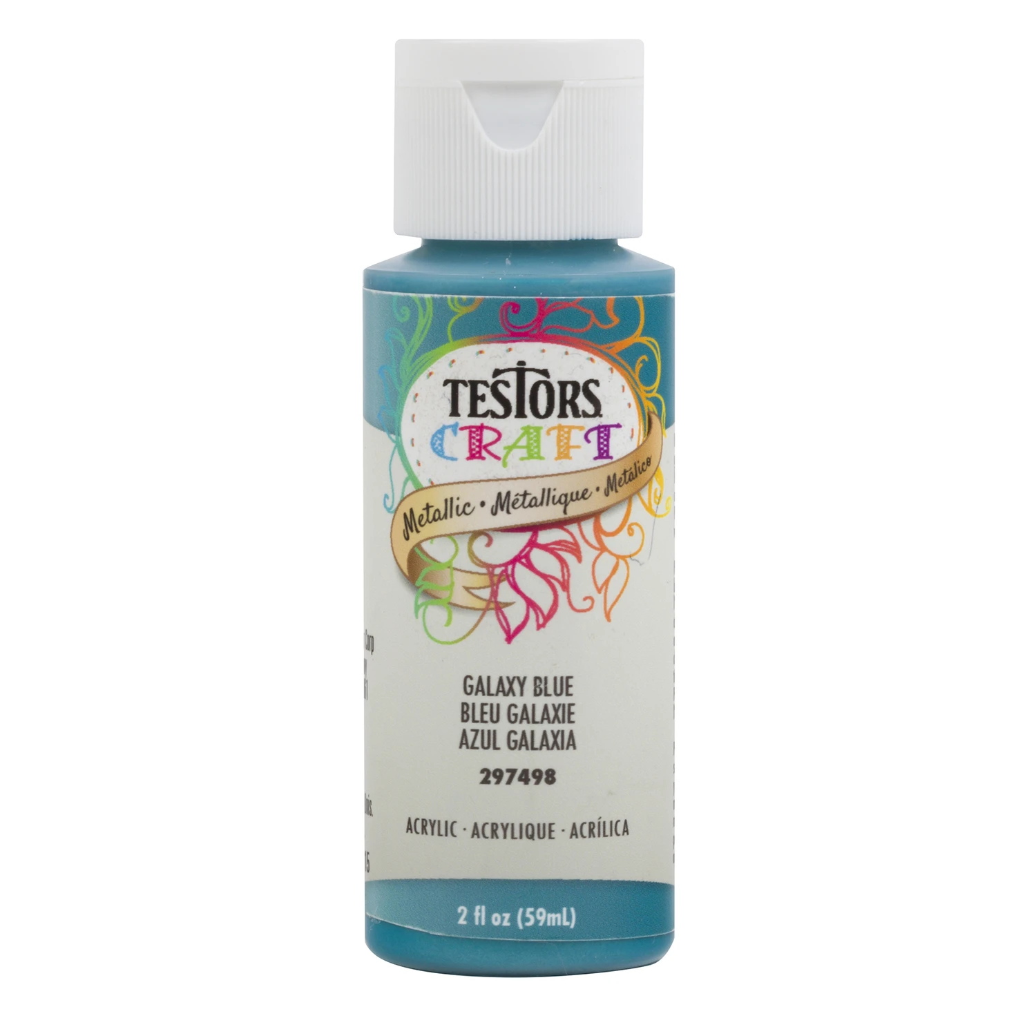 Metallic Galaxy Blue Craft Spray Paint 2 Oz - High Quality Acrylic