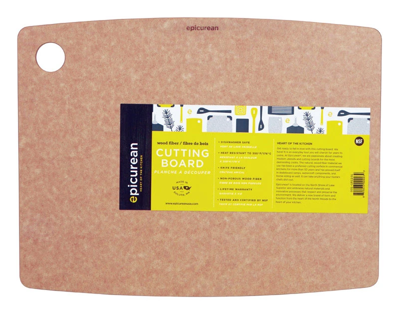 Kitchen Series 14.5 In. L X 11.25 In. W X 0.25 In. Wood Fiber Cutting Board