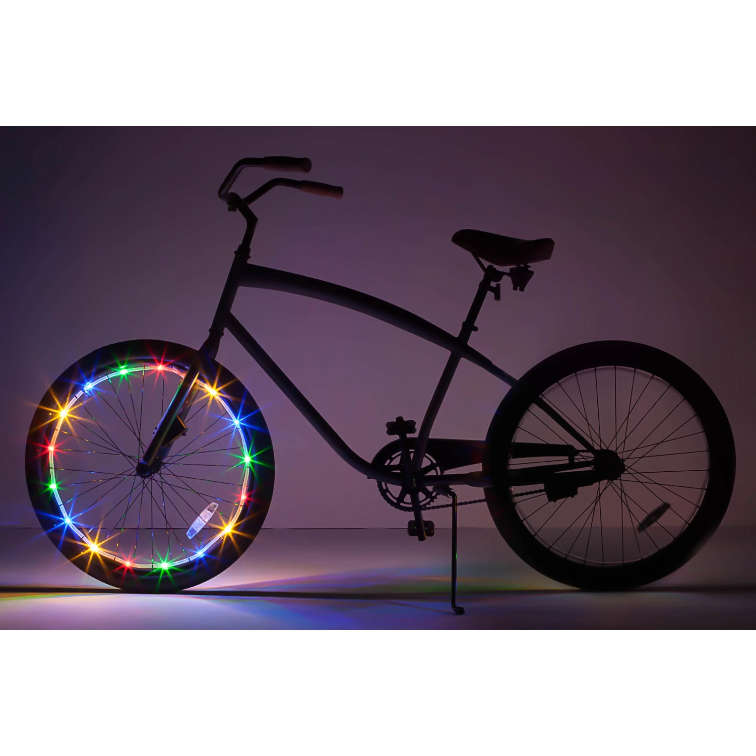 Brightz Wheel Brightz Multicolor LED Bike Accessory ABS Plastics 1 pk