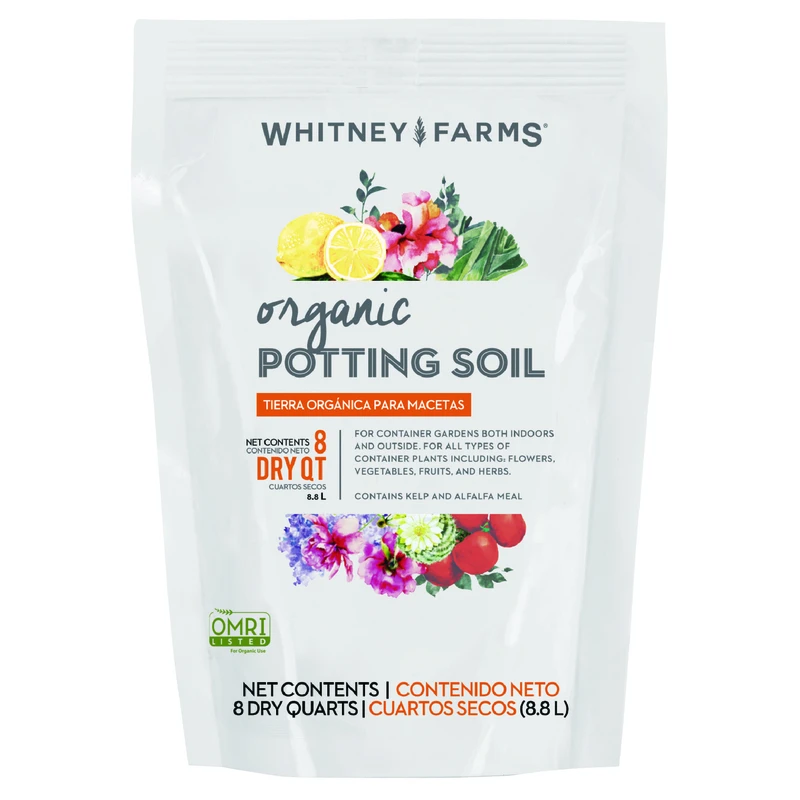 8 Qt. Organic Potting Soil With Kelp And Alfalfa Meal