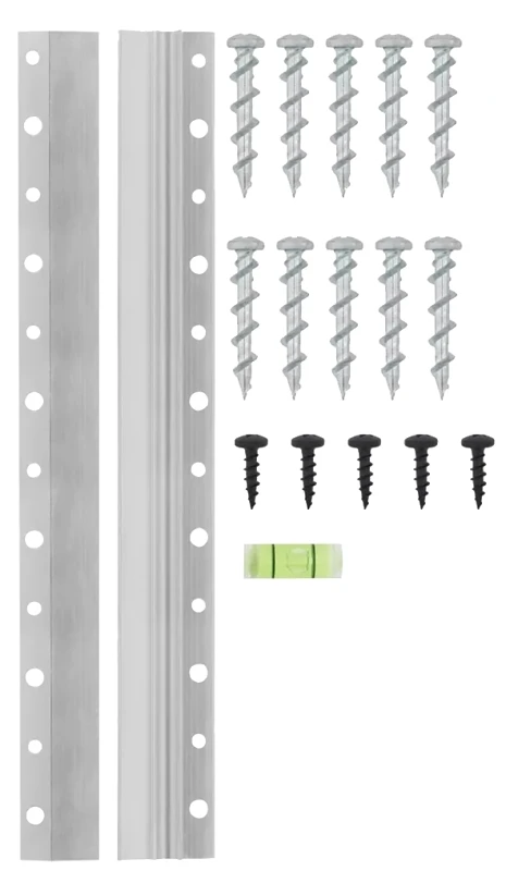Aluminum Clip Strip, 36 Inch Durable Magnetic Holder