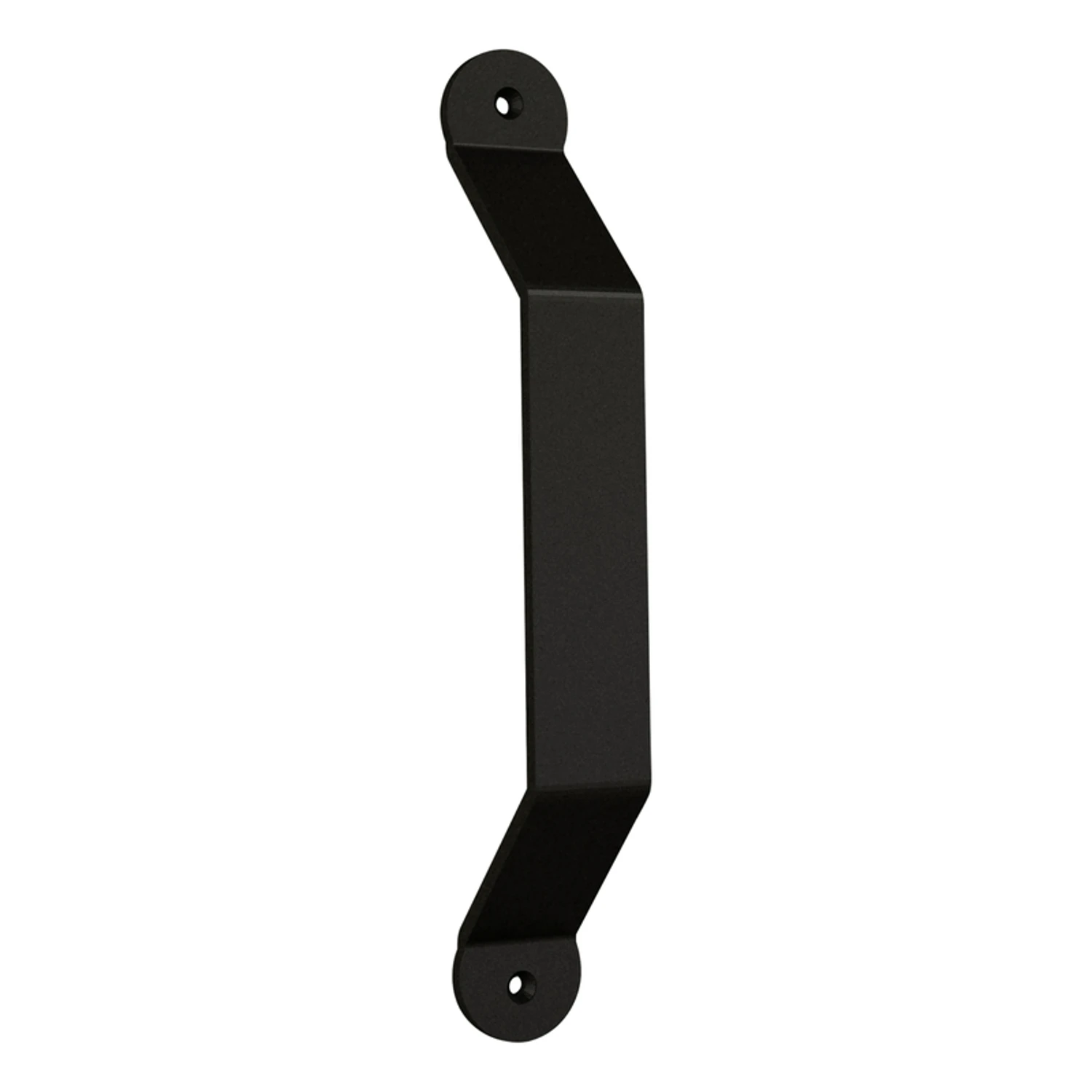 National V1000 10 In. Matte Black Charleston Interior Barn Door Pull Handle