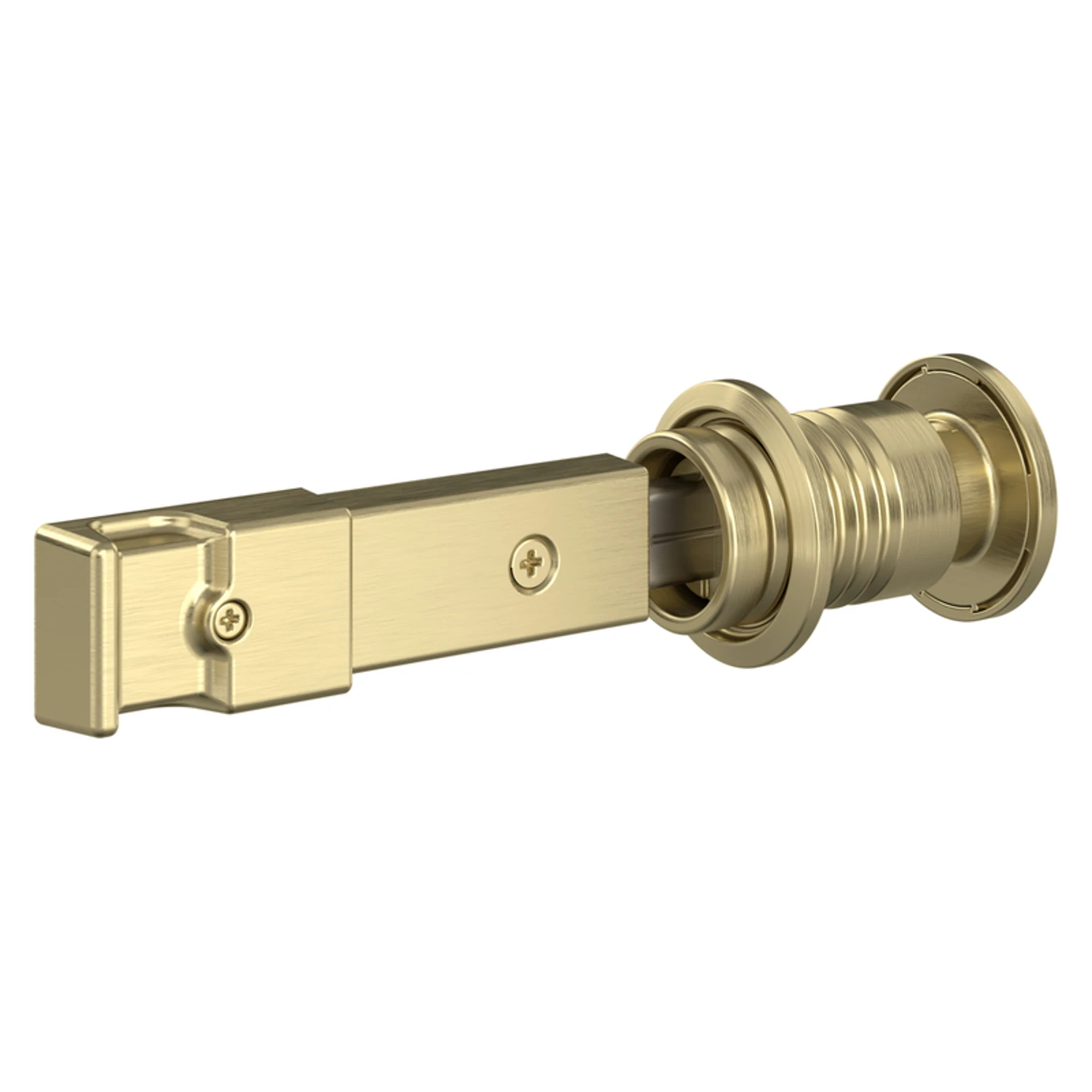 V1045 Brushed Gold Barn Door Lock For Interior Sliding Doors