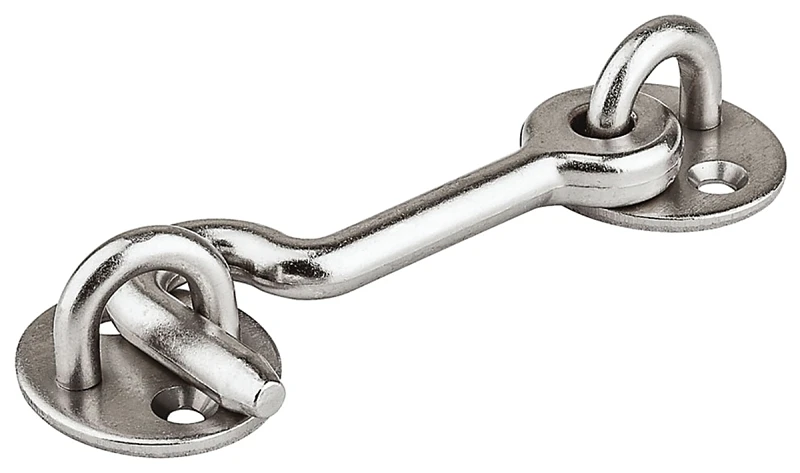 Sliding Door Privacy Hook, Satin Nickel