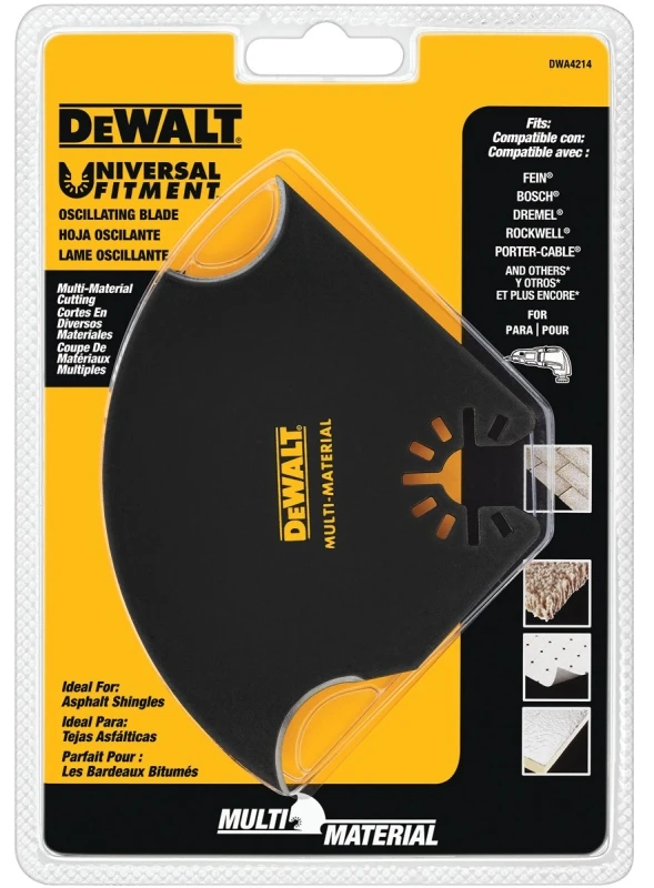 DEWALT Universal Fitment Bi-Metal Oscillating Blade Multi-Material