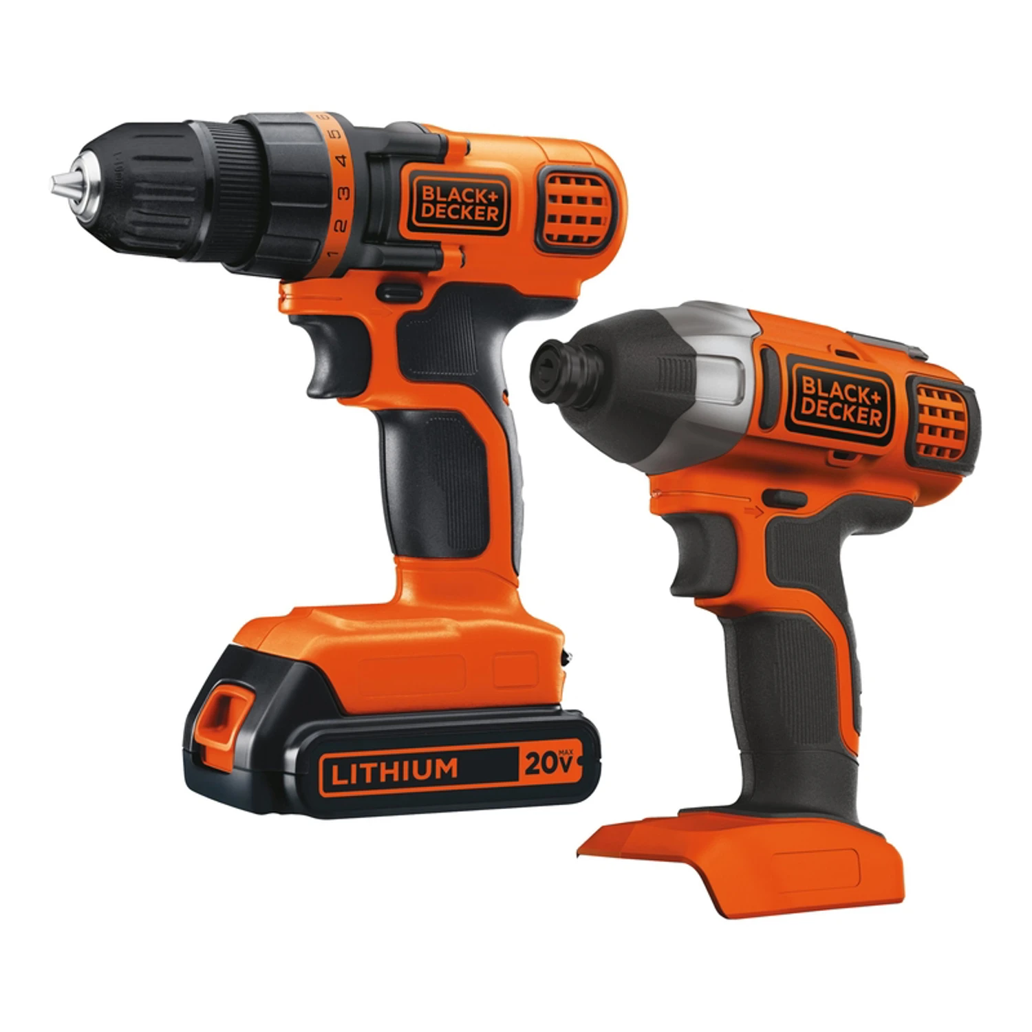 20v Max Cordless Brushed 2 Tool Drill/driver And Impact Driver Kit