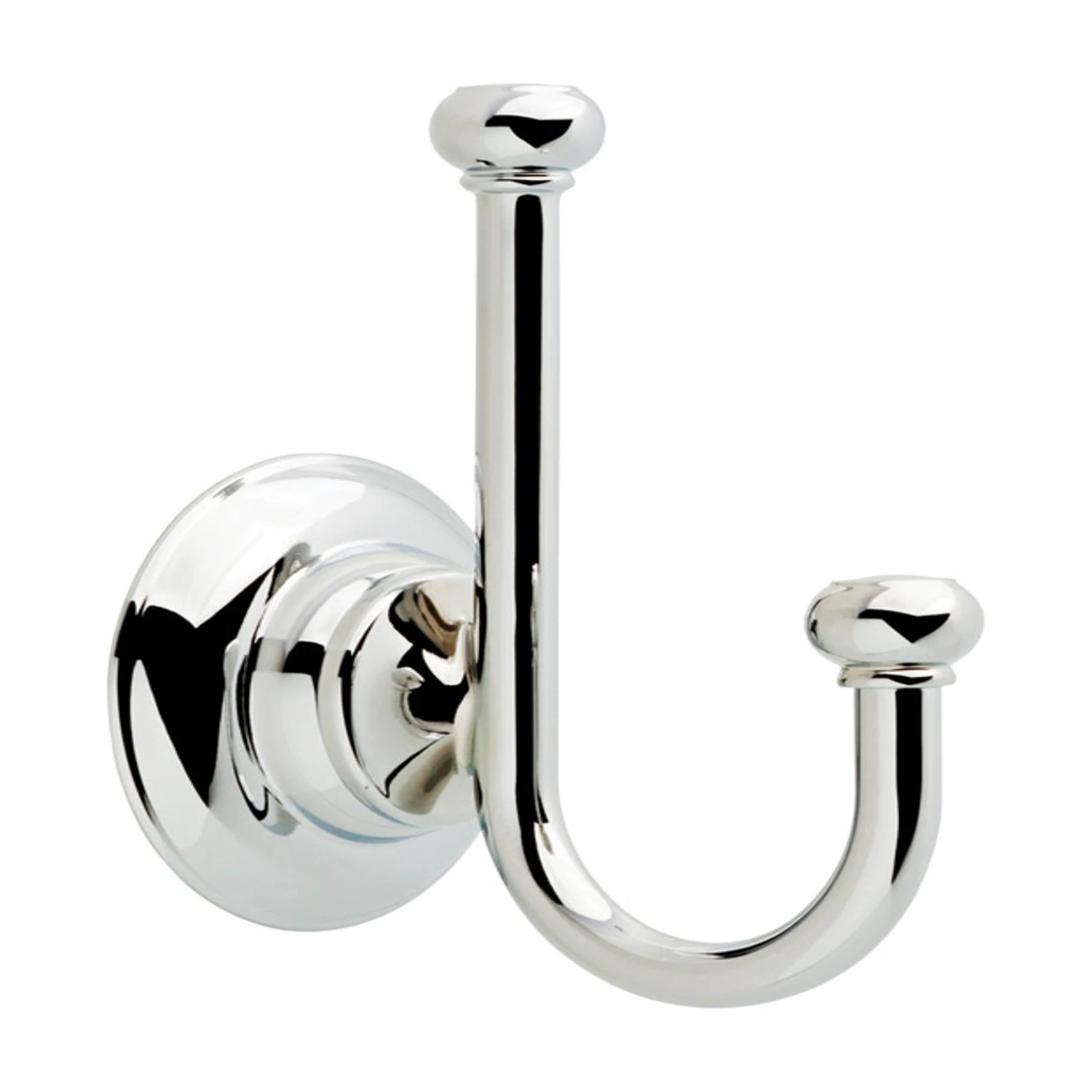 Porter Collection Double Robe Hook in Polished Chrome Finish