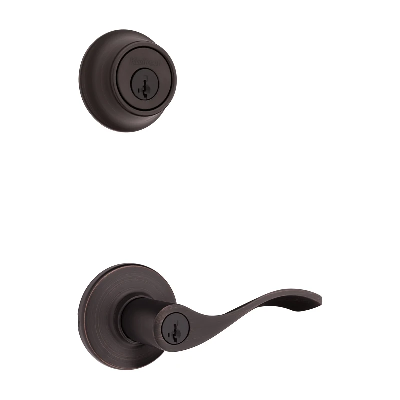 Balboa Entry Lever & Deadbolt Combo Pack, Venetian Bronze