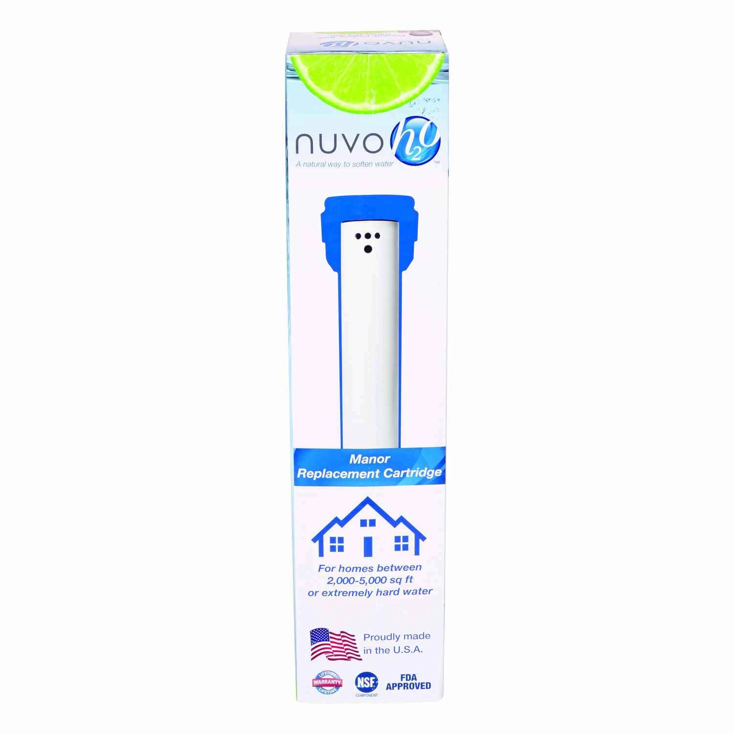 Manor Salt-free Water Softener Replacement Cartridge Mhp-42516