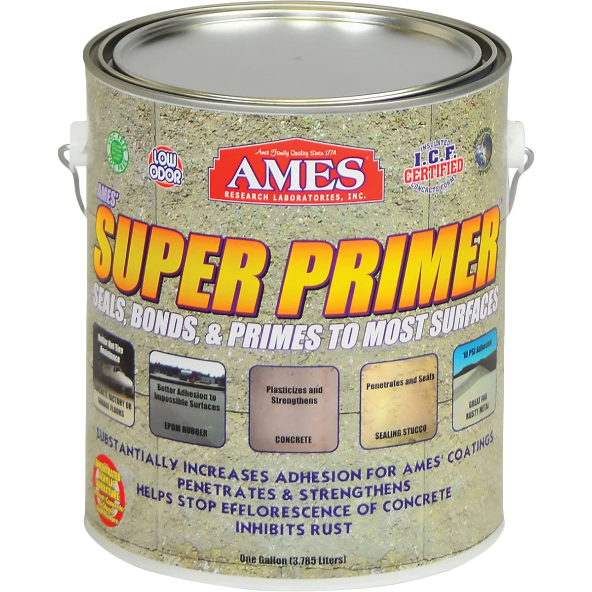 Super Primer Acrylic Bonding Primer 1 Gallon For Multiple Surfaces