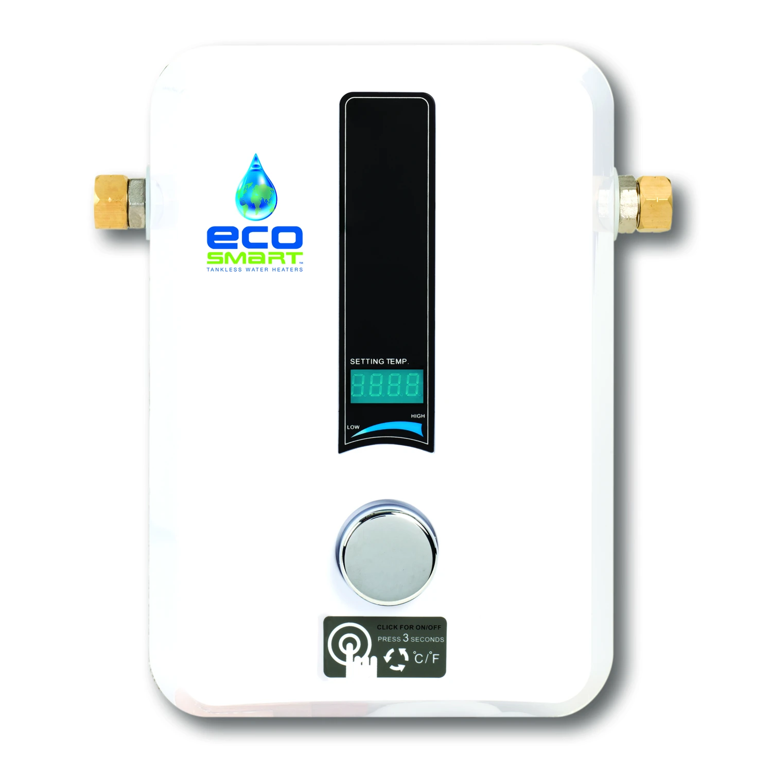 220v 8.0kw Electric Tankless Water Heater, Model Eco 8