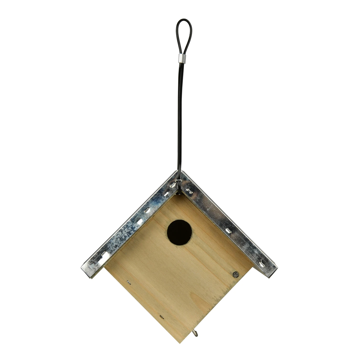 11 In. H X 6.75 In. W X 6 In. L Rustic Cedar Bluebird House