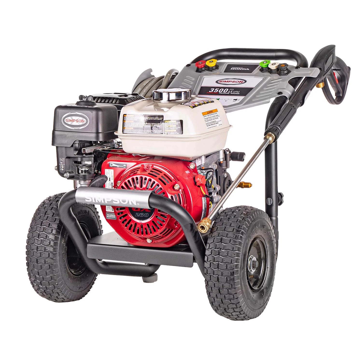 Powershot 3500 Psi Gas Pressure Washer With Honda Gx200 Engine And Aaa Pump