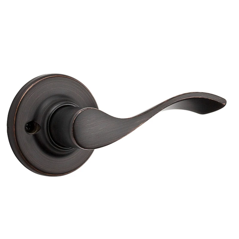 Venetian Bronze Balboa Passage Door Lever - Adjustable Latch, Grade 3, Non-handed