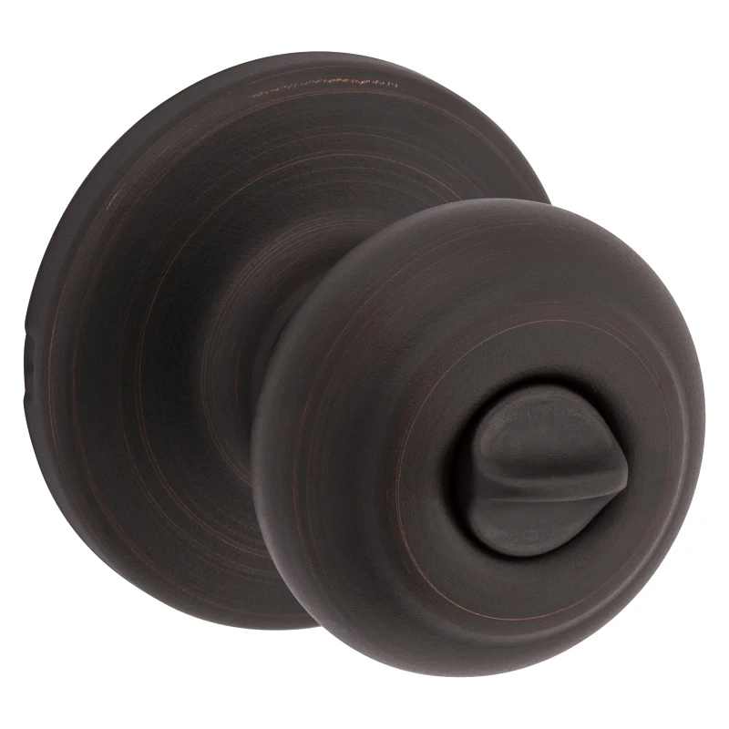 Security Cove Privacy Lockset in Venetian Bronze Finish