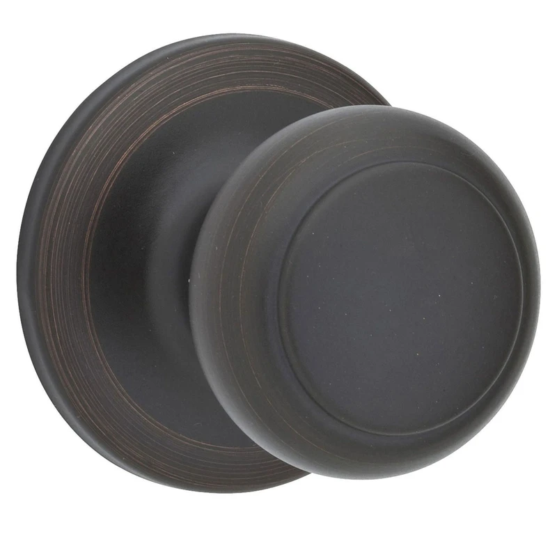 Cove Venetian Bronze Passage Door Knob, Model 200cv 11p Cp, Grade 3
