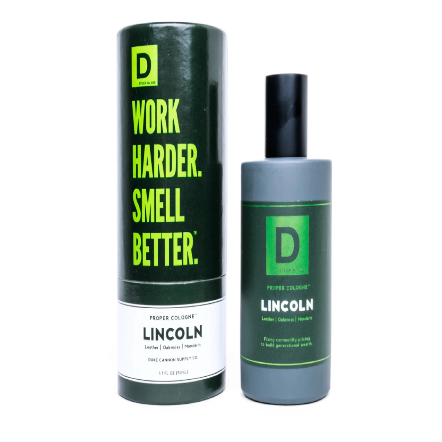 Duke Men's Cannon Proper Cologne Lincoln - 1.7 fl oz