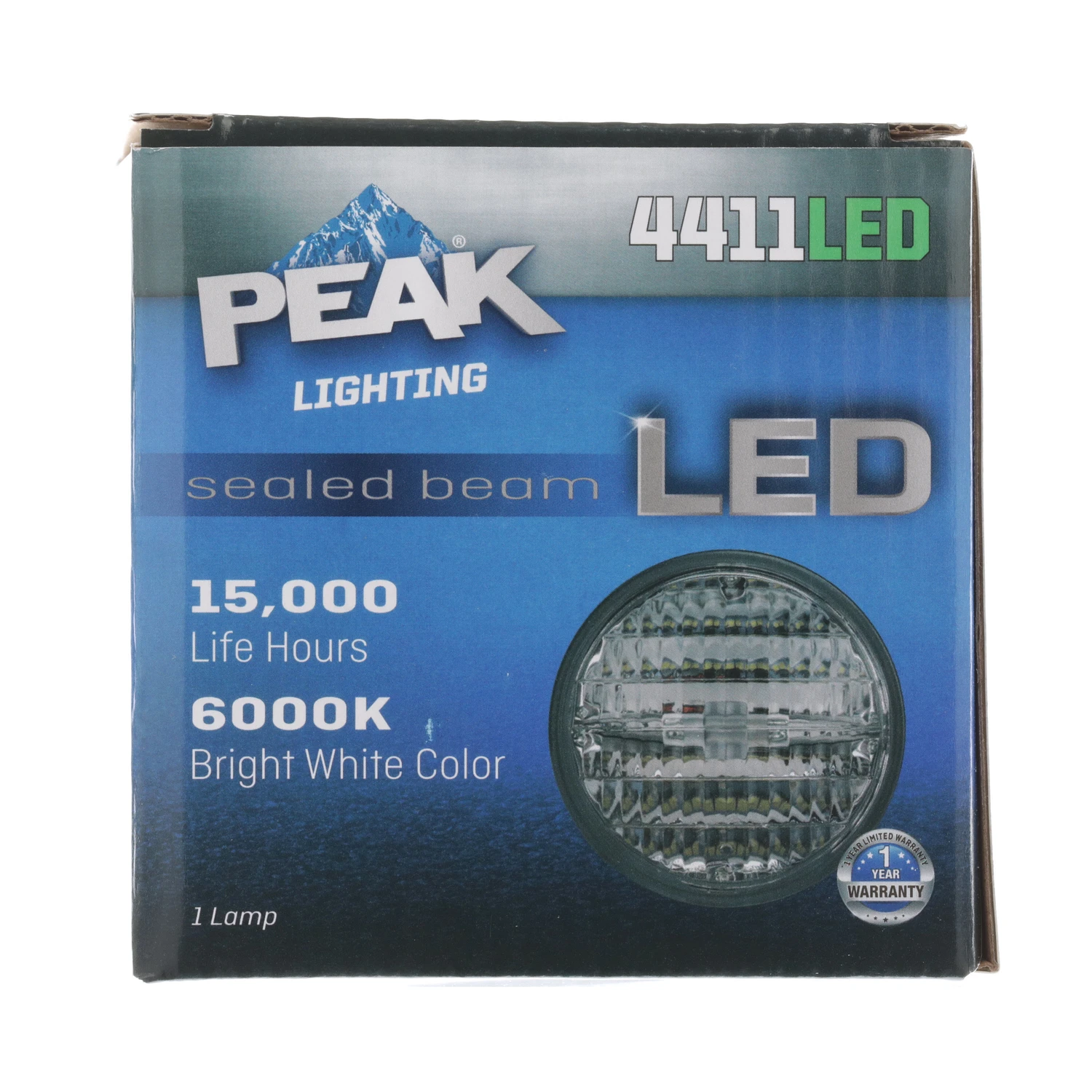 Led Forward Lighting Automotive Bulb 4411 - Par36 Shape, 32 Volts, 15000 Hour Life