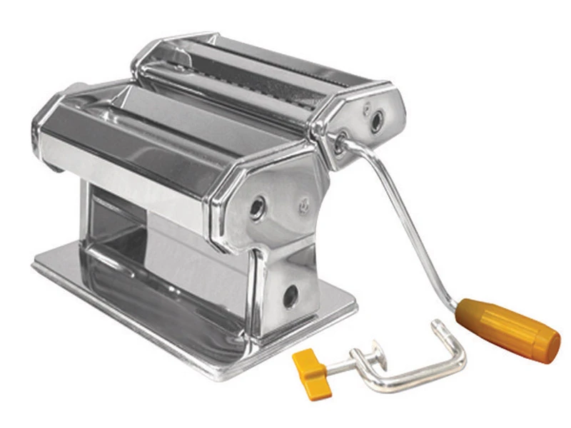 Stainless Steel Pasta Machine Durable Manual Pasta Maker with Adjustable Thickness Settings
