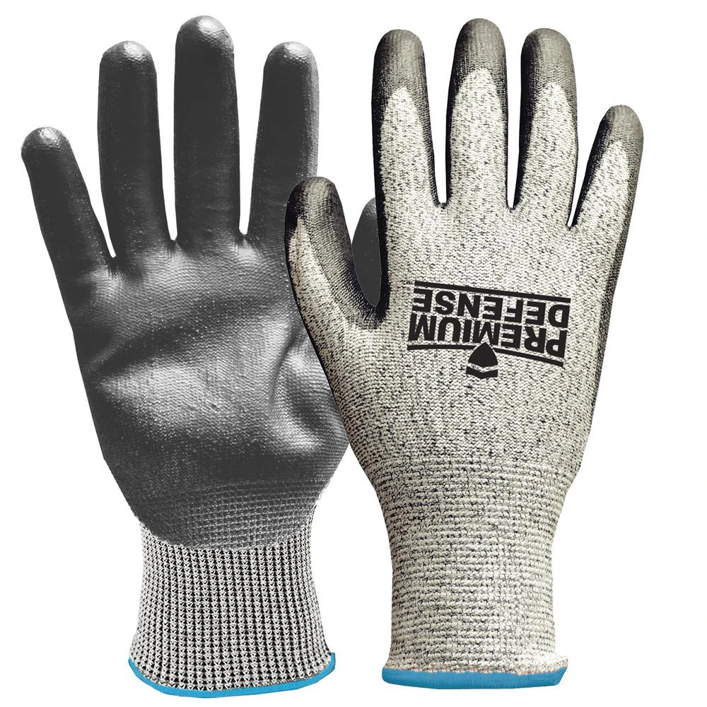 Cut-resistant Work Gloves, Gray, Men's Extra Large, Model 7009-26