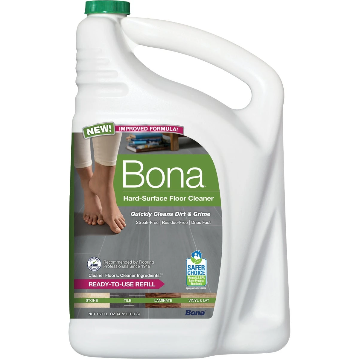 128 Oz. Hard Surface Floor Cleaner - Safe For All Hard Surfaces