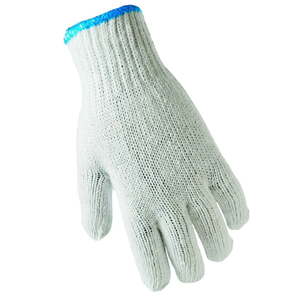 Men's Large Ambidextrous String Knit Work Gloves for Durable Hand Protection