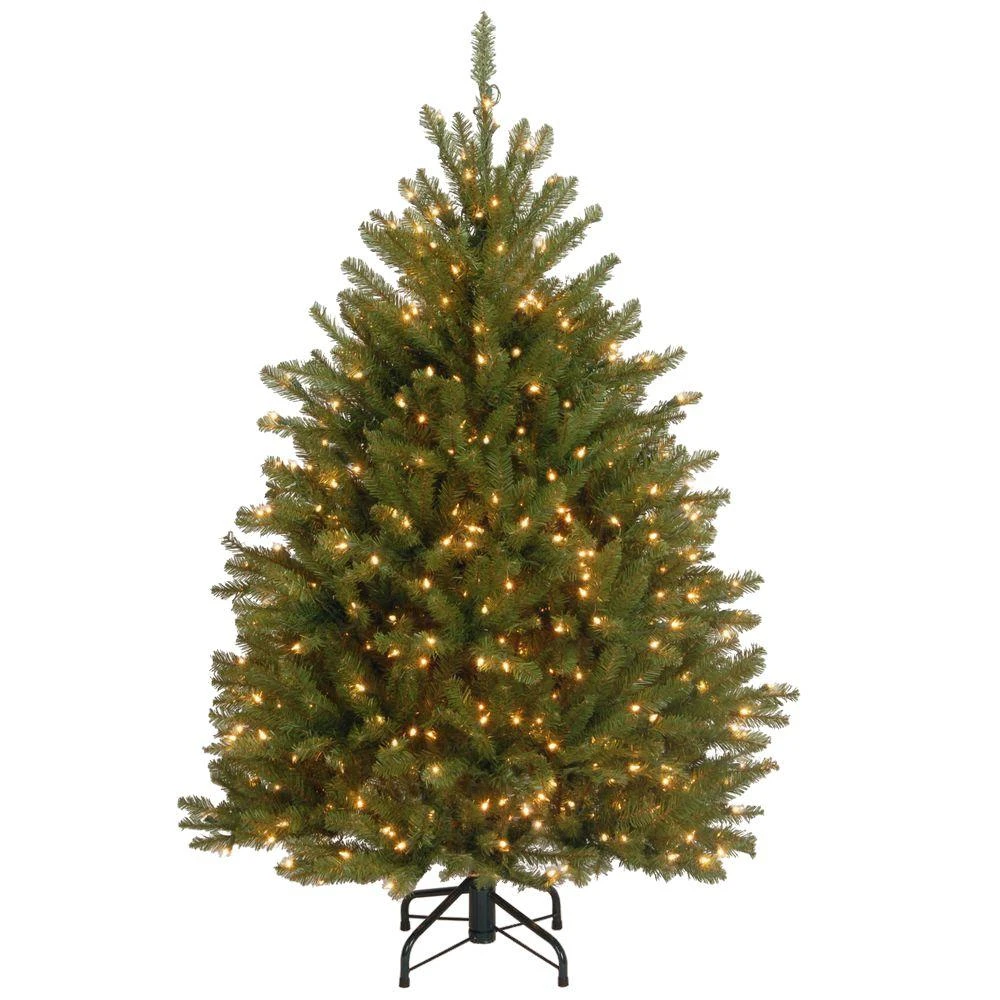 4.5 Ft. Dunhill Fir Artificial Christmas Tree With 450 Clear Lights - Model Duh3-45lo