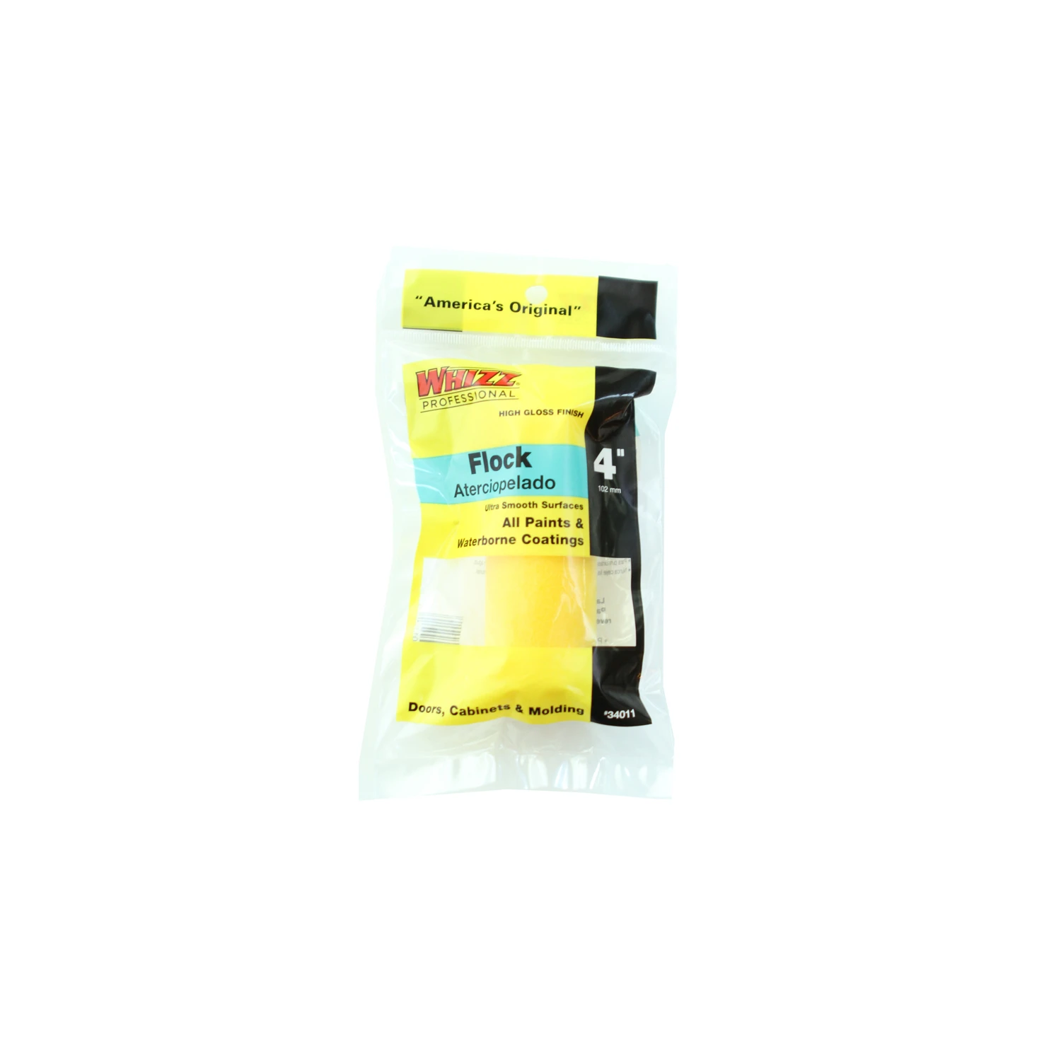 Flock 4 In. W X 1/2 In. Mini Paint Roller Cover 1 Pk, Model 34011