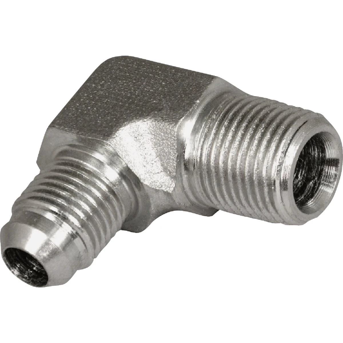 3/8 In. Male Jic X 3/8 In. Male Pipe 90 Degree Hydraulic Hose Adapter