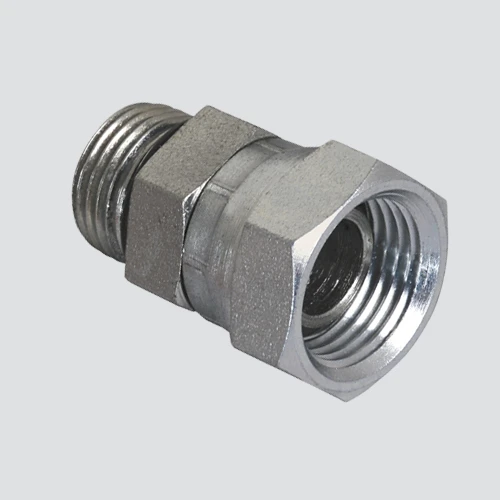 Hydraulic Adapter, 3/8-In. Male 0-Ring x 3/8-In. FP Swivel