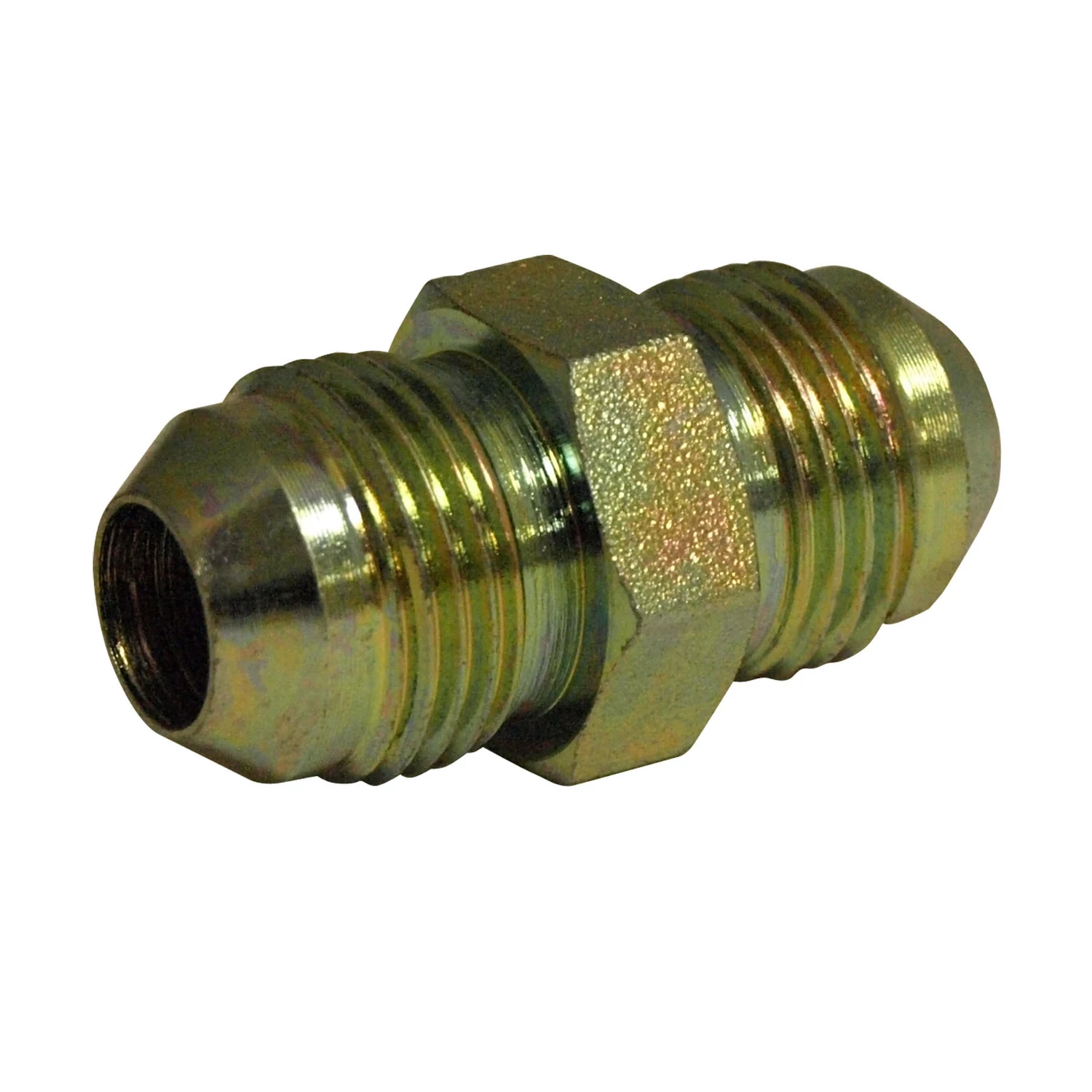 Hydraulic Adapter, 1/2-In. Male JIC x 1/2-In. Male JIC