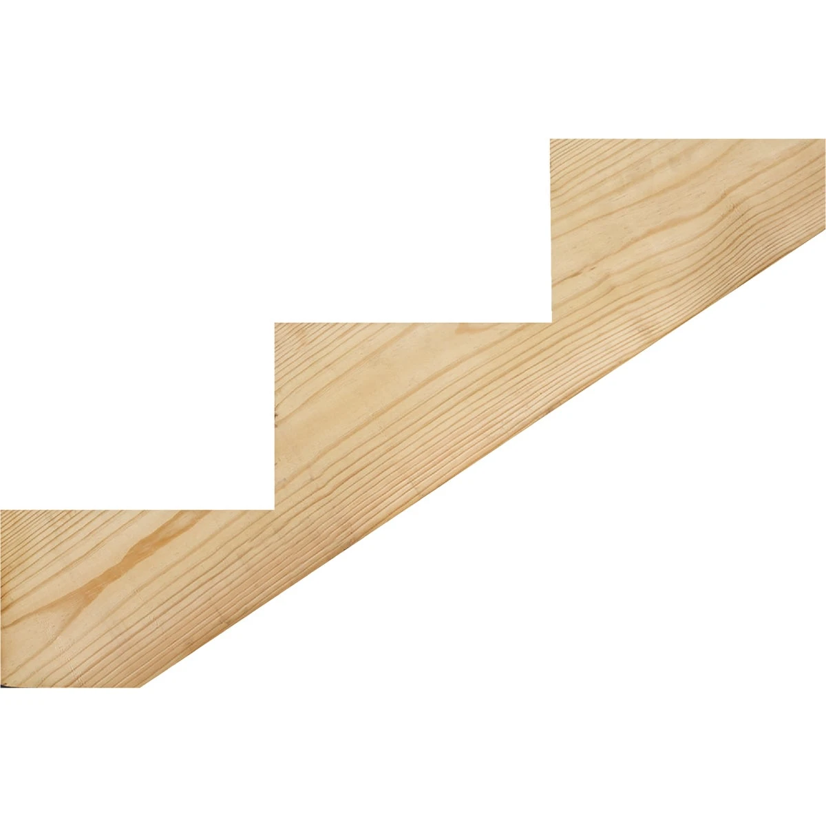 2 In. X 10 In. 3-step Treated Precut Stair Stringer Model 1505