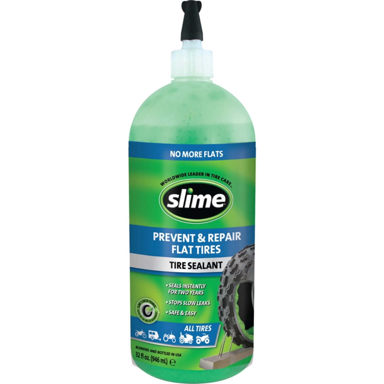 32 Oz. Tire Sealant For Tubeless Tires - Instant Flat Repair