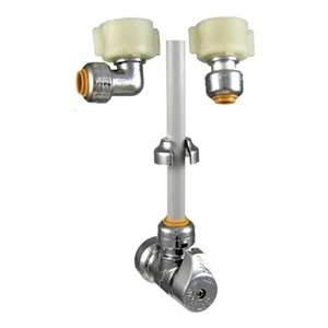 Toilet Kit With Angle Stop, 3/8-inch O.d., Model 23389