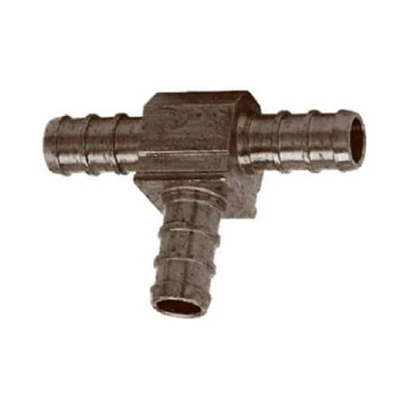 Pex Pipe Insert Tee, 1 In. Barb, 10-Pk.
