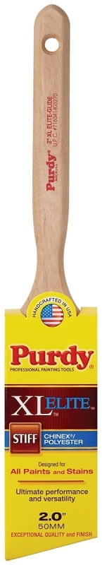 Xl Elite Glide 2 Inch Stiff Angle Trim Paint Brush Model 144152520