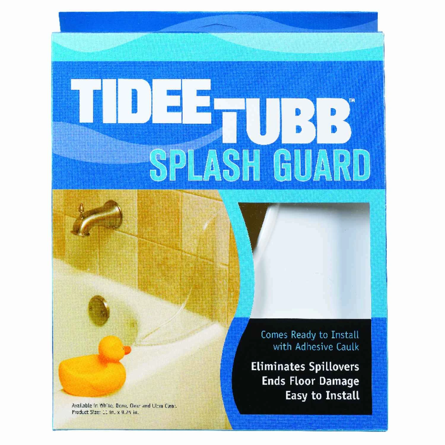 SPLASH GUARD BATH TUB WHITE