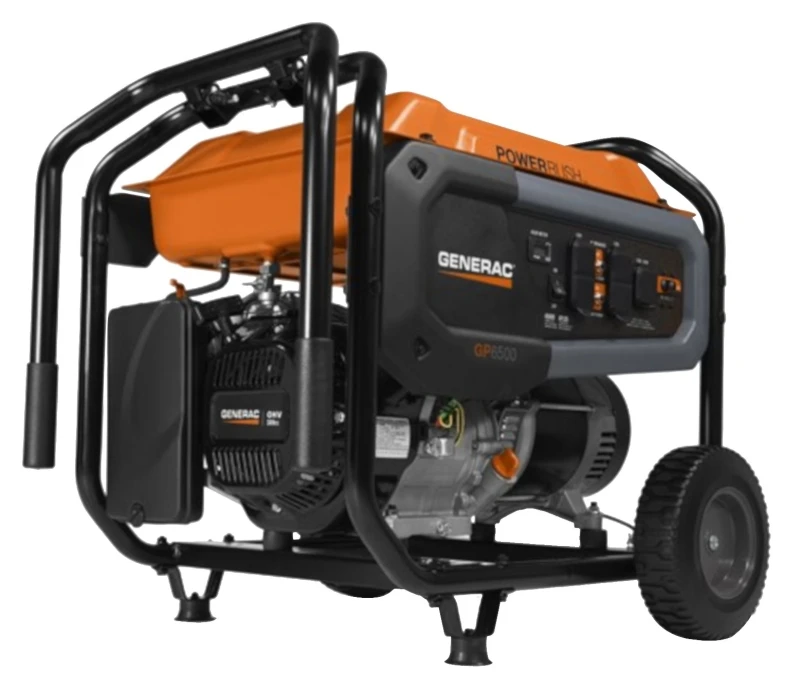GP Series Portable Generator 6500 Watts with 10.5 Hour Continuous Run Time