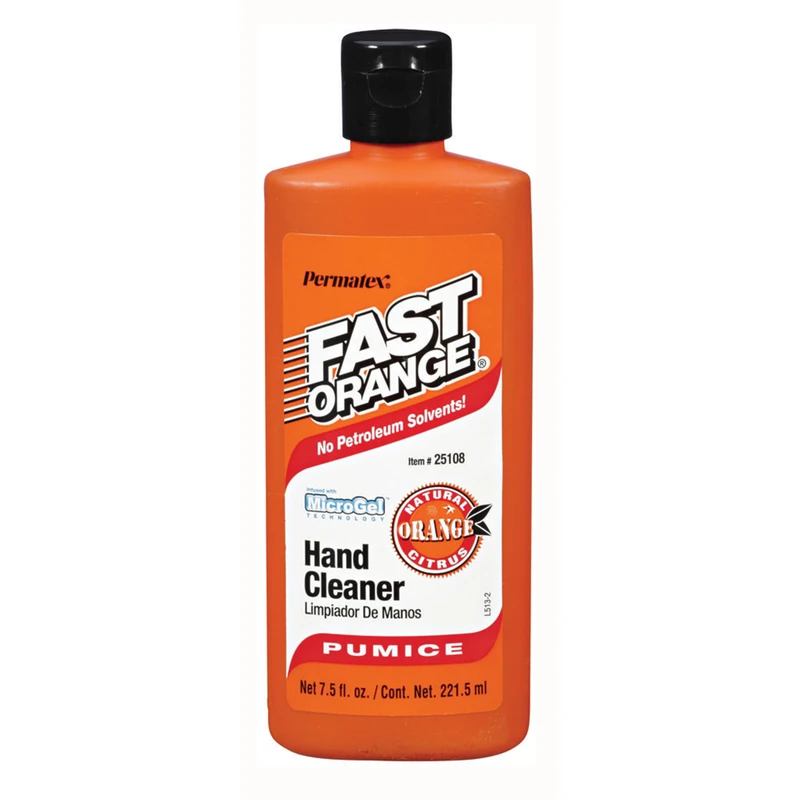 Hand Cleaner with Pumice, 7.5 Ounce Bottle for Heavy Duty Cleaning
