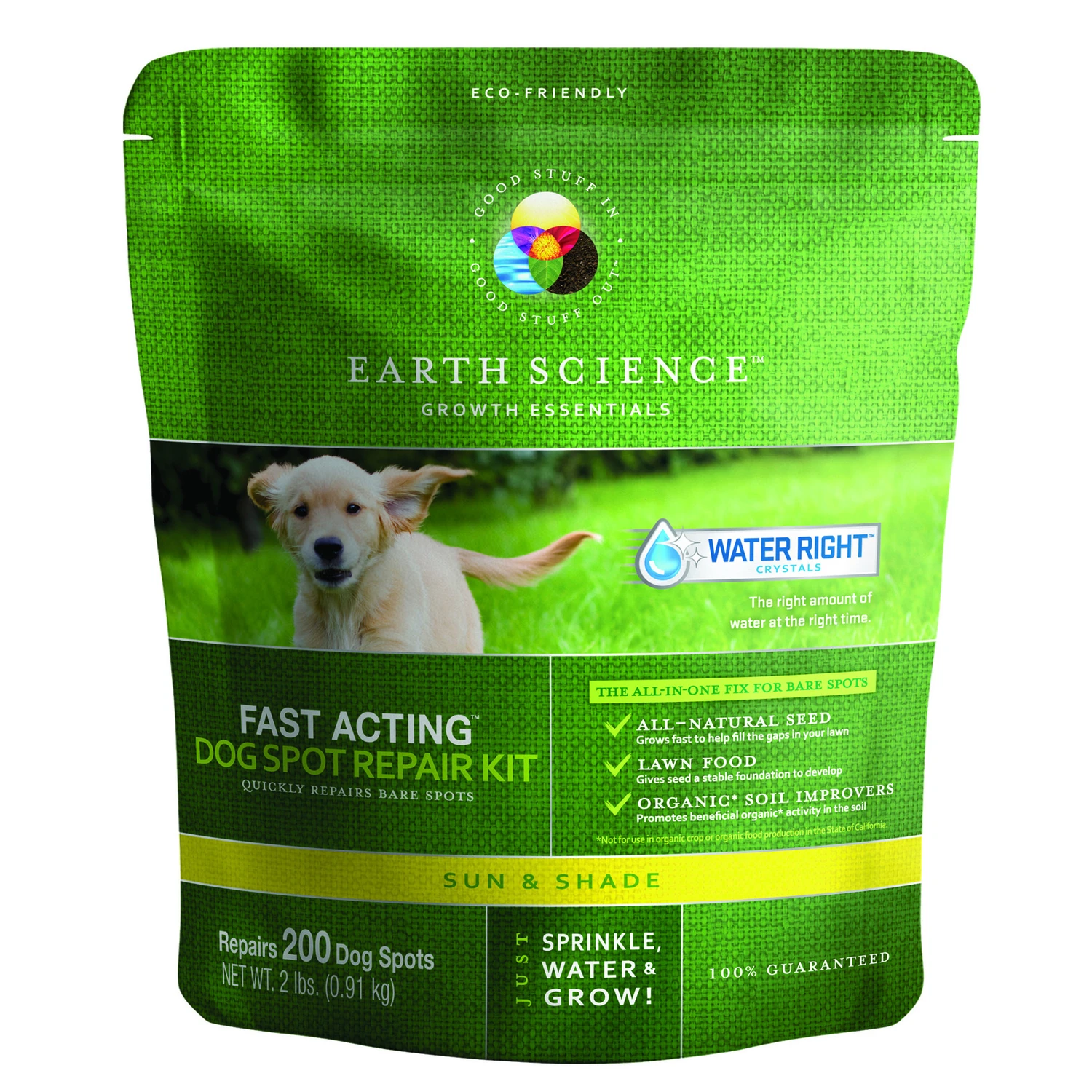 2lb Sun & Shade Dog Spot Grass Repair Kit - Covers 300 Spots